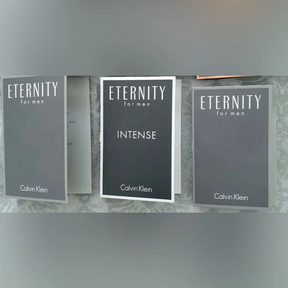 3 Sample Travel Vials CK Eternity for Men